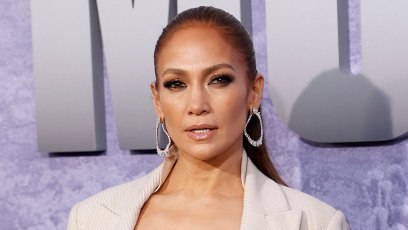 US actress/singer Jennifer Lopez arrives for the premiere of "The Mother" at the Westwood Regency Village Theater in Los Angeles, California, on May 10, 2023. (Photo by Michael Tran / AFP) (Photo by MICHAEL TRAN/AFP via Getty Images)