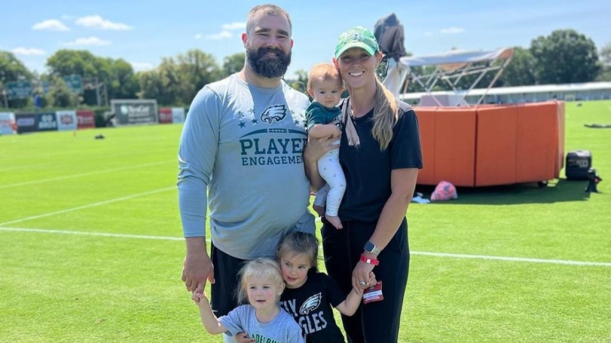 Kylie Kelce on Her and Jason Maintaining Authenticity