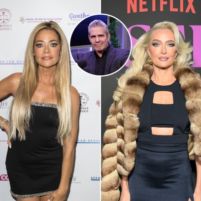 Andy Cohen Weighs In on Denise Richards' Feud With Erika Jayne on 'RHOBH': 'I Don't Have a Side'
