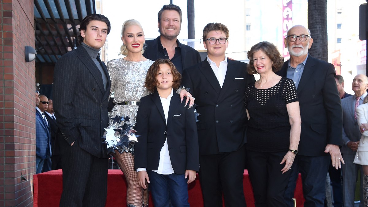 blake shelton quotes about relationship with gwens sons