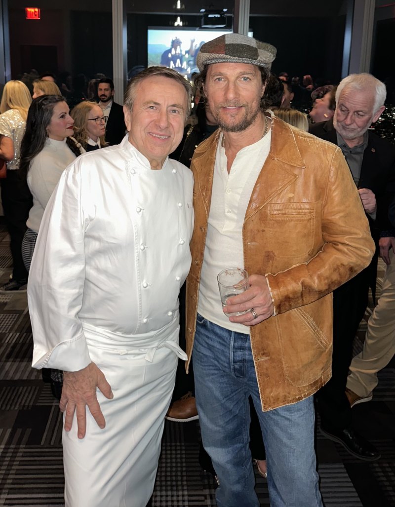 What Your Favorite Stars Are Doing This Week: Hot Photos 1 chef daniel boulud matthew mcconaughey
