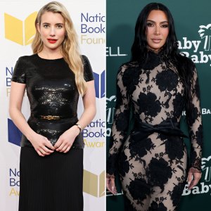 Emma Roberts Says Kim Kardashian Was 'Prepared' for 'AHS'