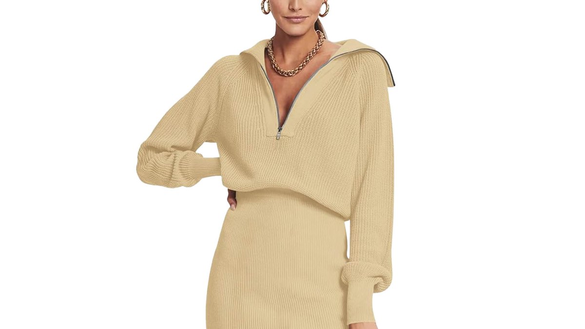 Half Zip Dress