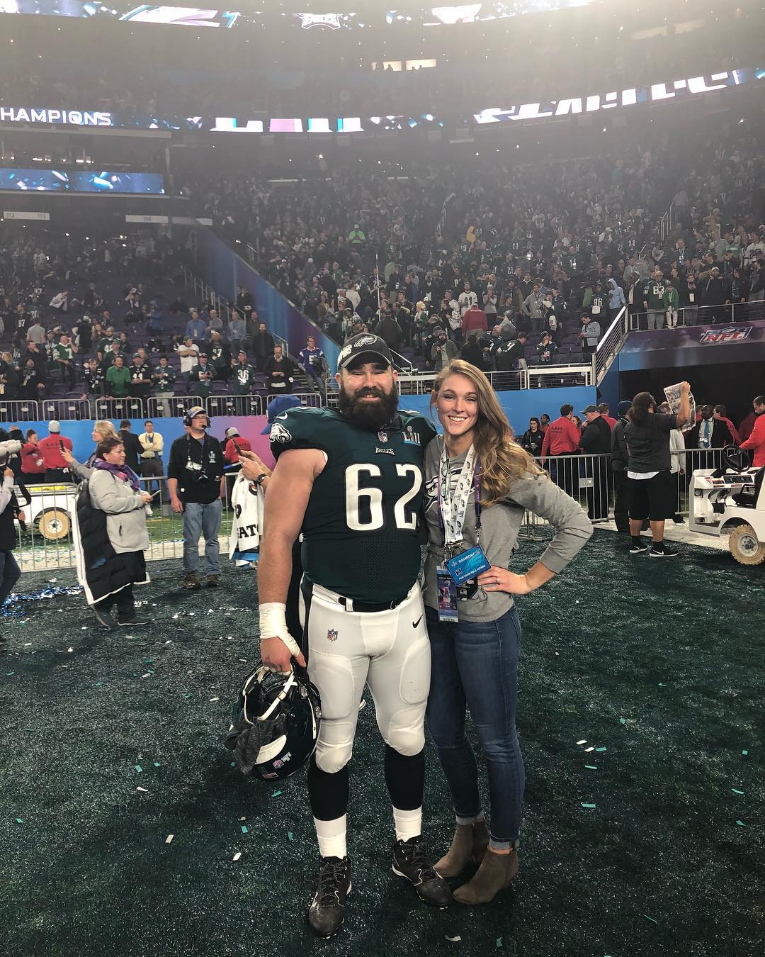 Jason Kelce and Wife Kylie Kelce's Relationship Timeline