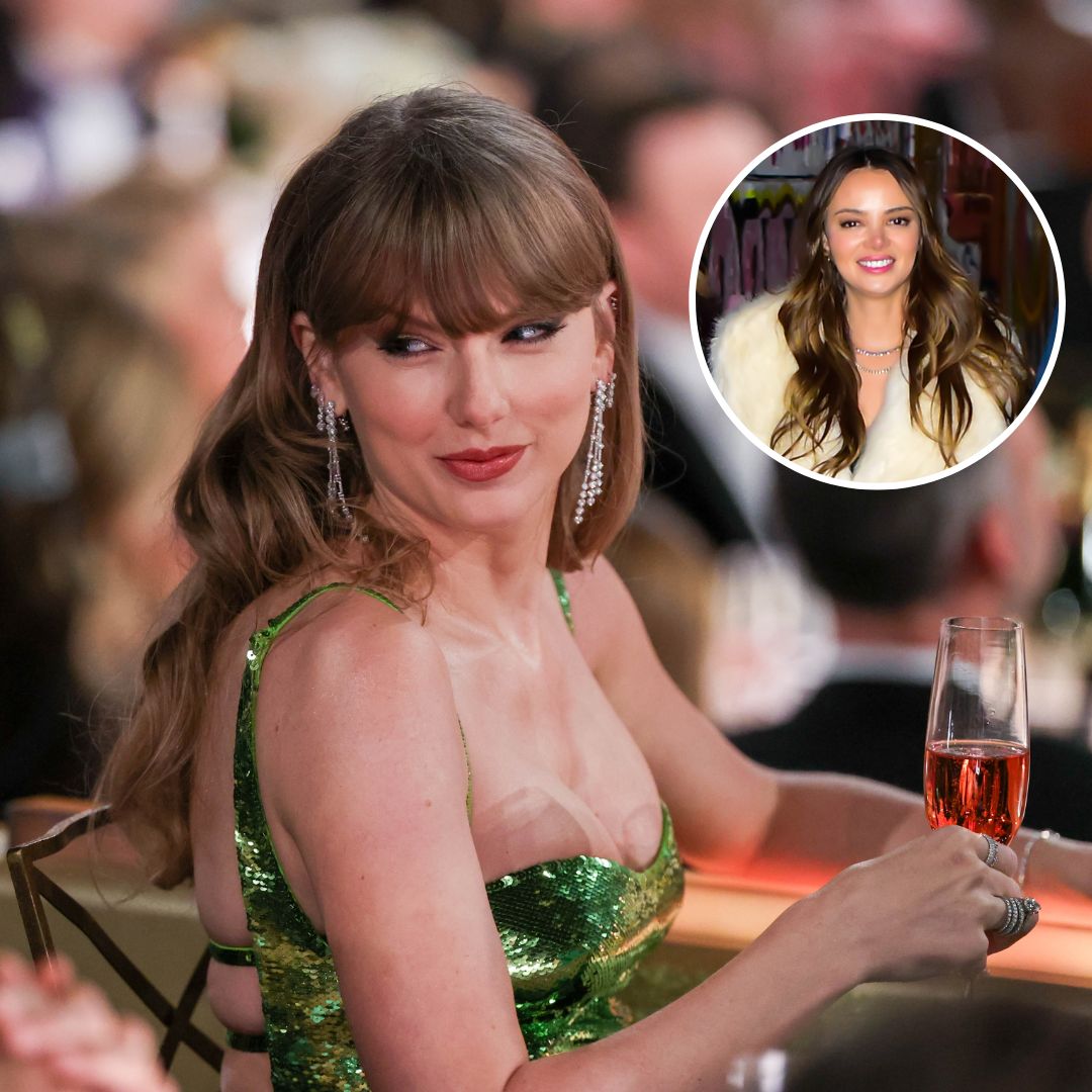 Taylor Swift Brings BFF Keleigh Teller as Date to Golden Globes as Travis Kelce Skips Awards Show