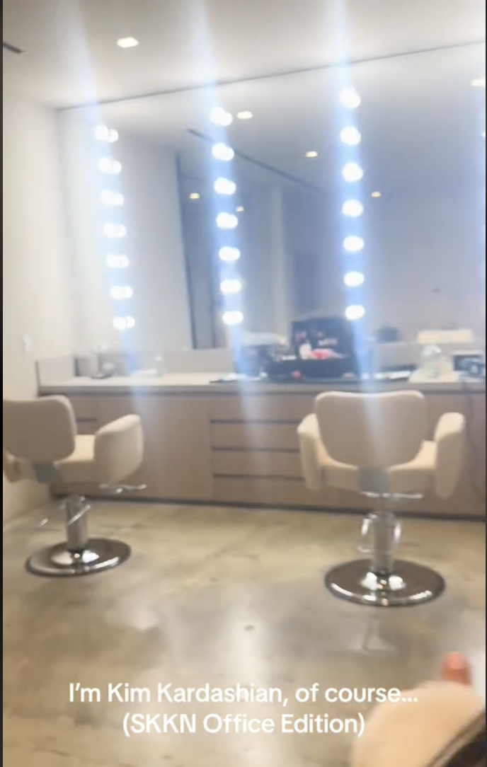 kim kardashian office tour