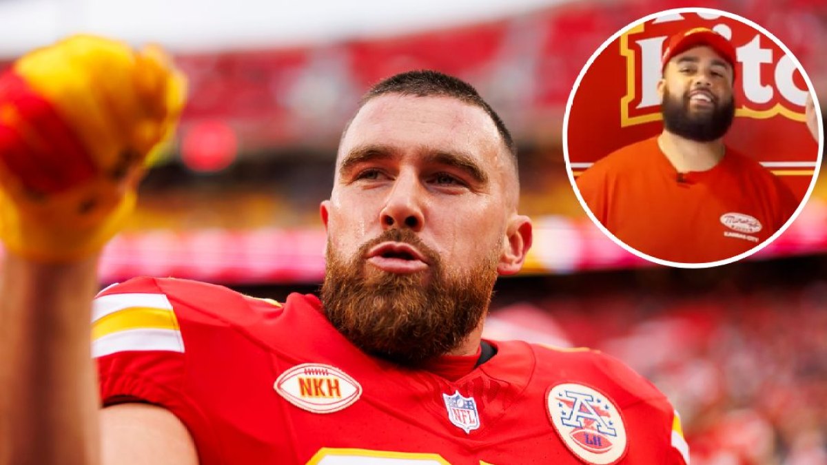 Travis Kelce and Kumar Ferguson