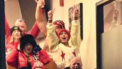 Taylor Swift Celebrates Chiefs Win With Brittany Mahomes, Kylie Kelce, More: ‘Went There, Did That’