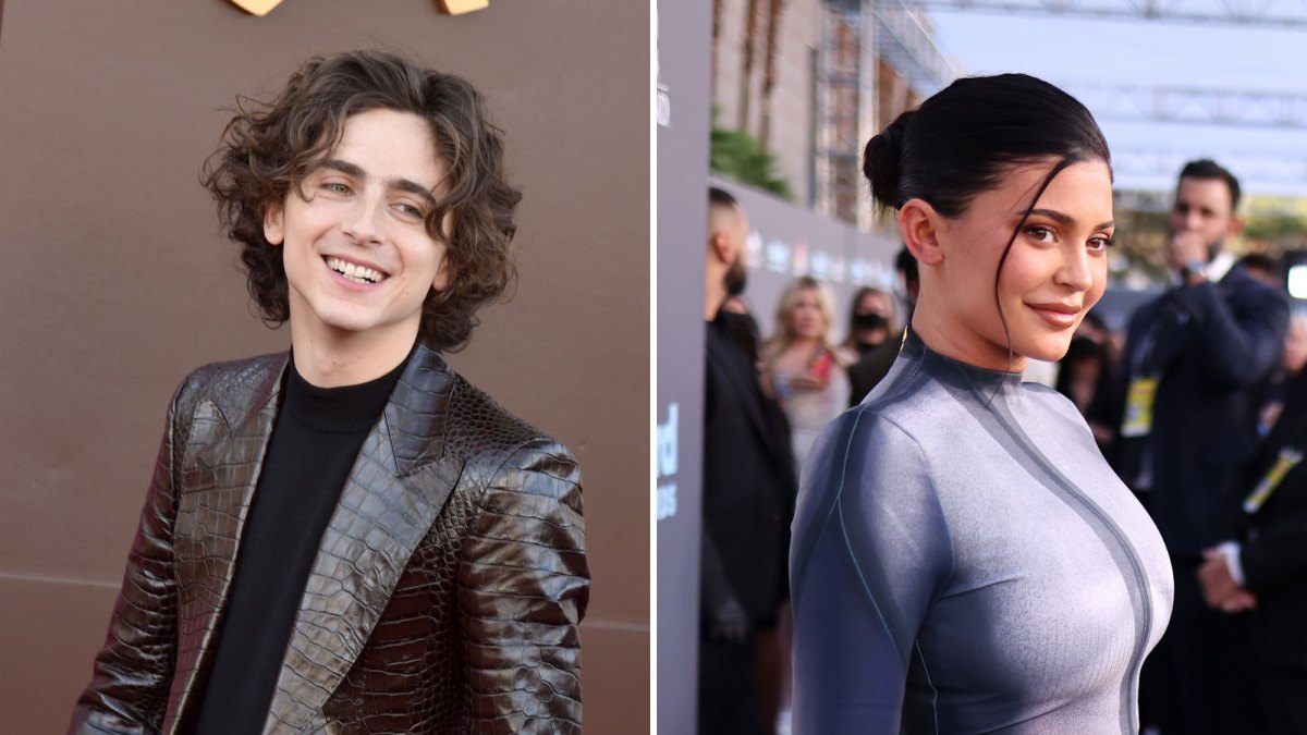 Timothee Chalamet and Kylie Jenner Make Red Carpet Debut at 2024 Golden Globes: Photos