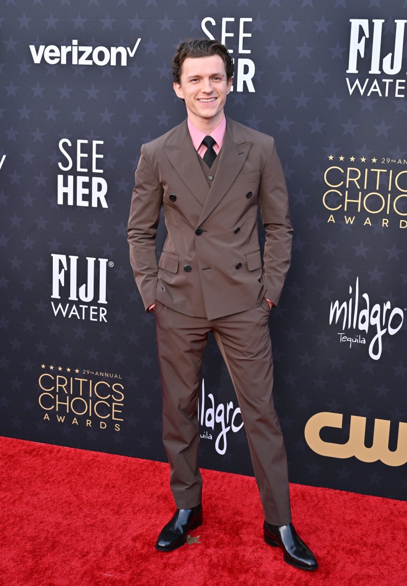 tom holland critics choice awards 2024