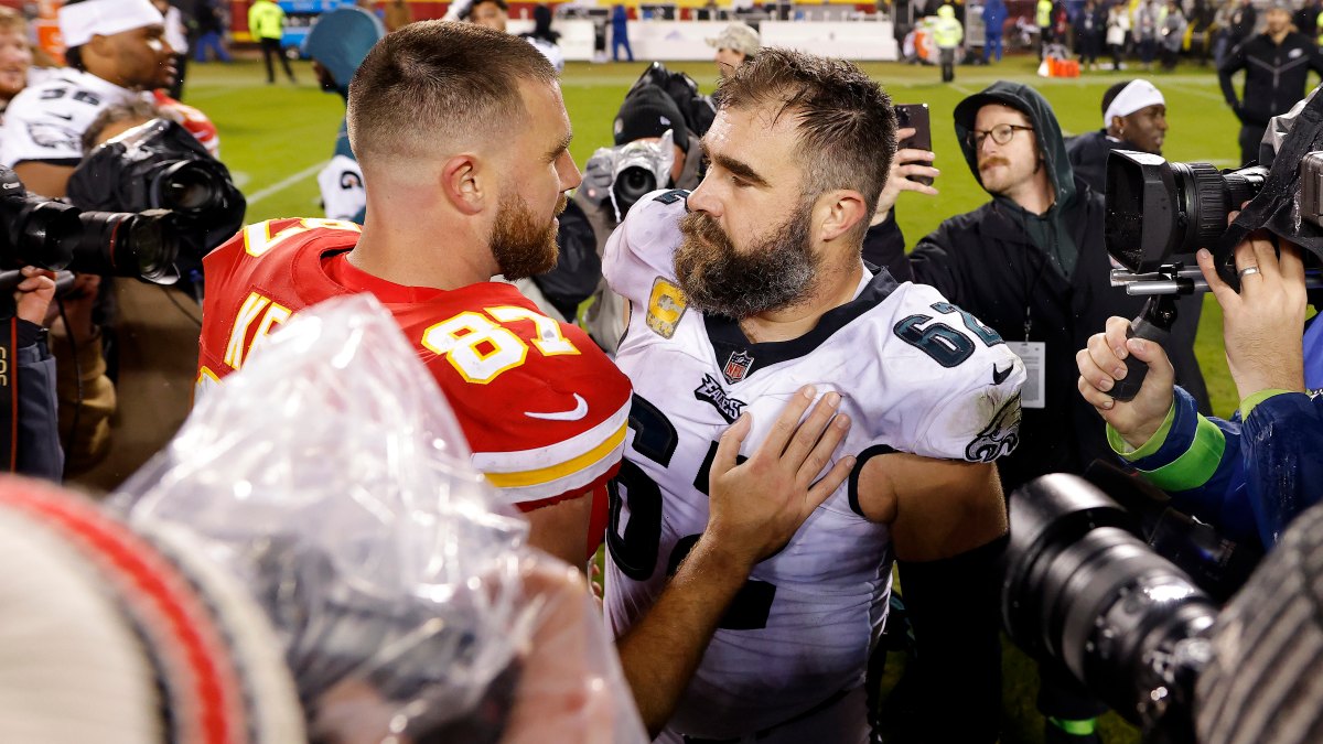 Travis and Jason Kelce