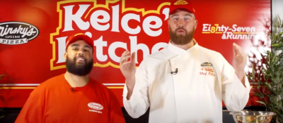 Kumar Ferguson and Travis Kelce
