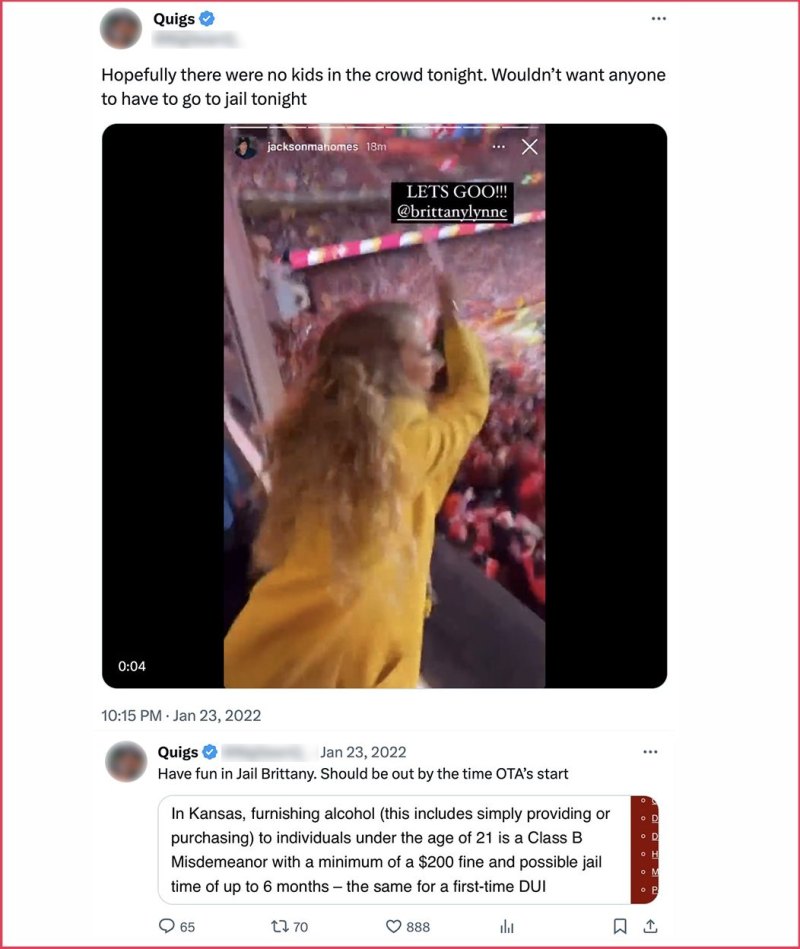 Brittany Behaving Badly! Every Time Brittany Mahomes Was Slammed By Fans During Patrick's NFL Career
