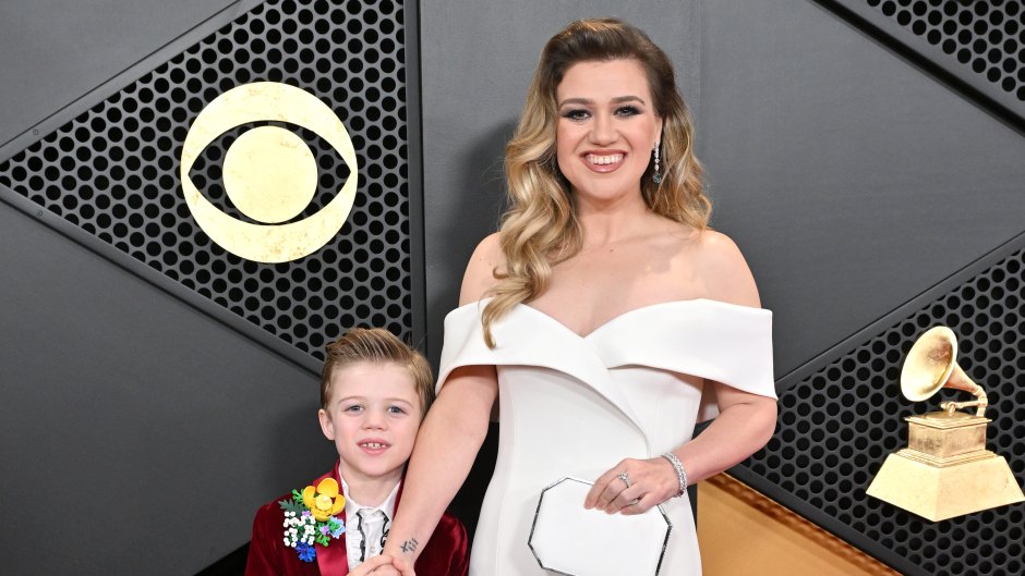 Kelly Clarkson Swoons Over Taking Son Remy as 2024 Grammys Date