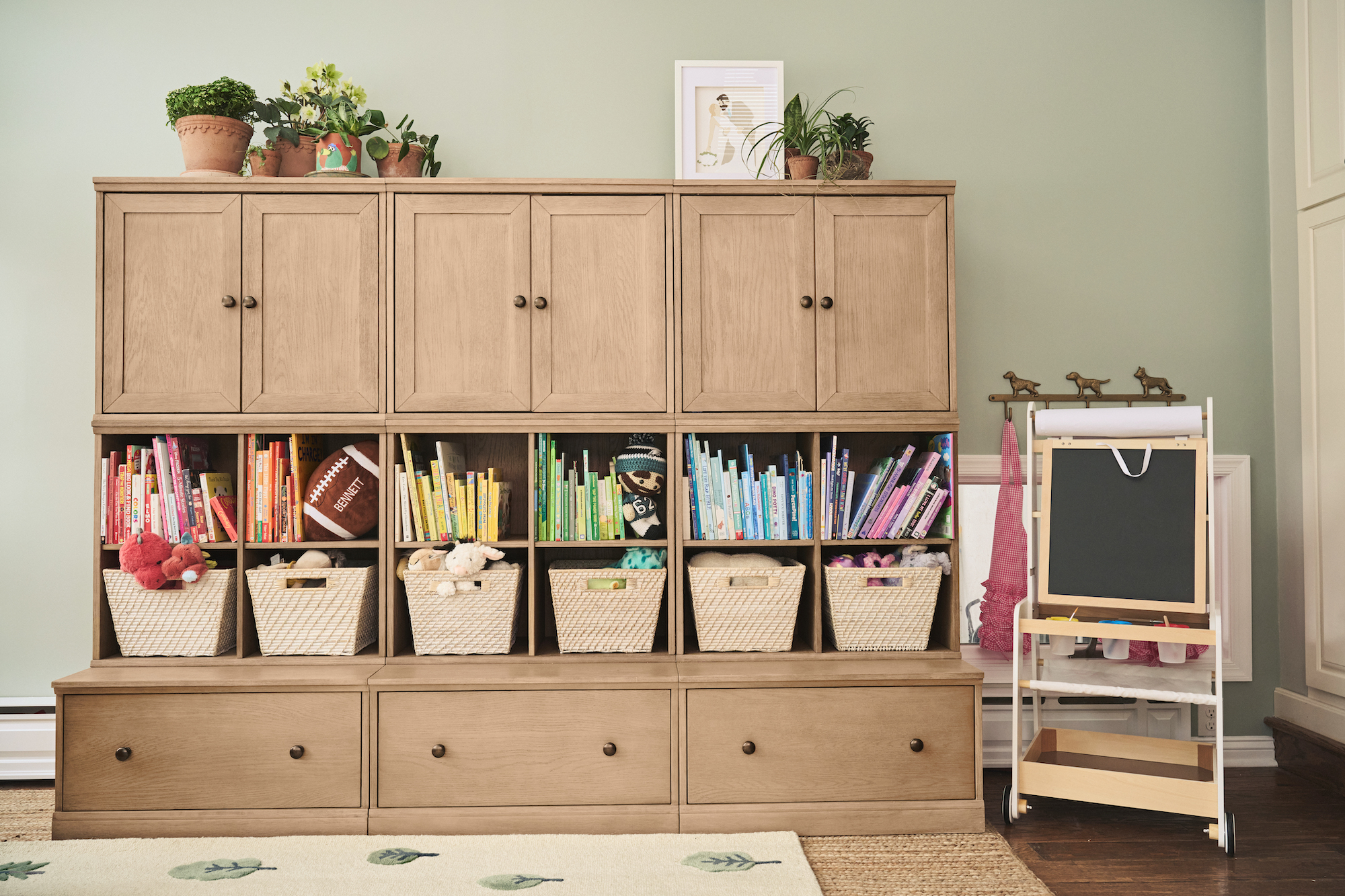 Kylie and Jason Kelce Reveal Playroom Makeover with Pottery Barn Kids 4