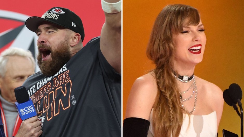 Travis Kelce Publicly Supports Taylor Swift at 2024 Grammys