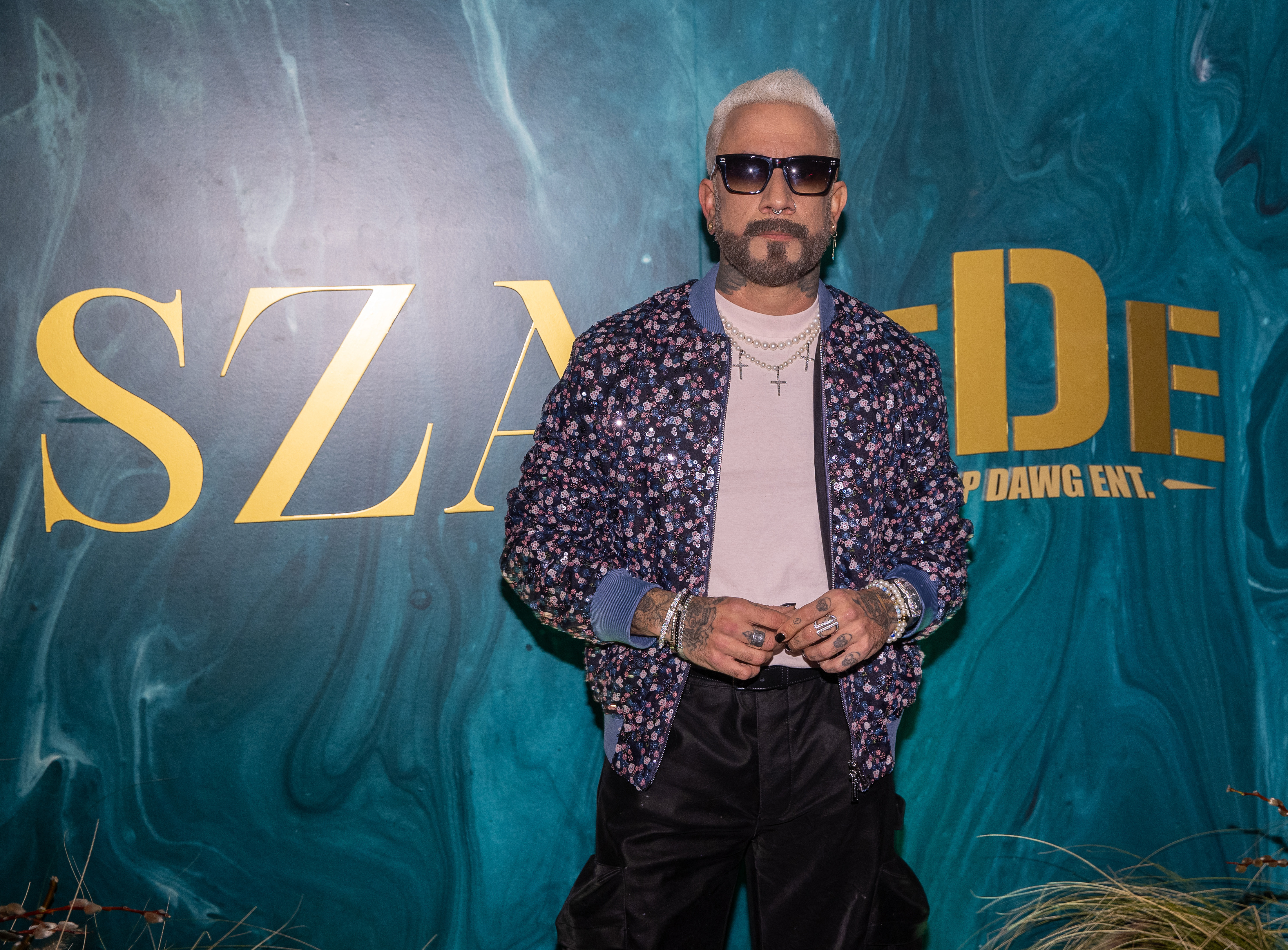 aj mclean grammys afterparty 2024