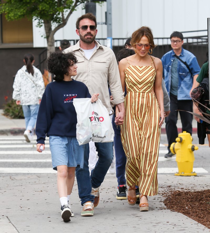 emme munizs relationship with stepdad ben affleck in photos