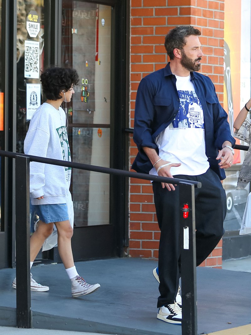 emme munizs relationship with stepdad ben affleck in photos