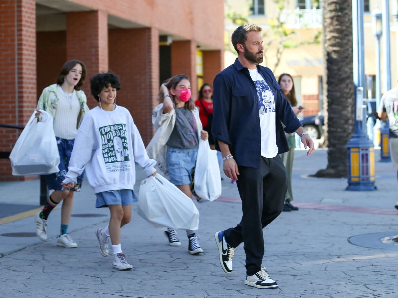 emme munizs relationship with stepdad ben affleck in photos