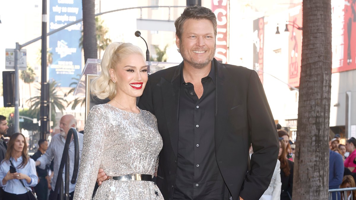 Gwen Stefani and Blake Shelton