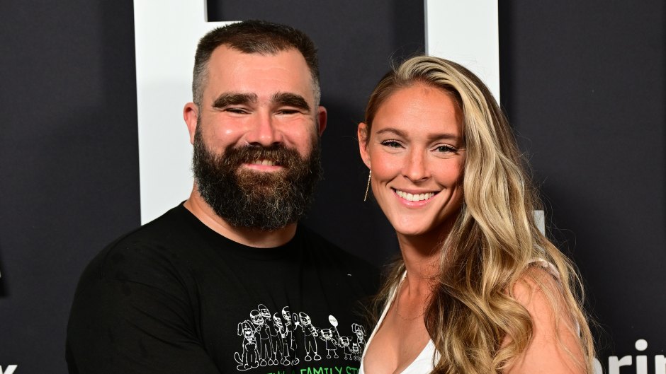 Jason Kelce Hilariously Reminds Wife Kylie Kelce How They Met on Valentine's Day Date