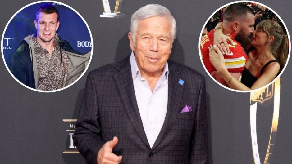 Patriots Owner Jokes About Taylor Swift Dating Rob Gronkowski