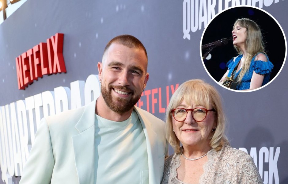 Travis Kelce's Mom Teases He'll Be 'Doing Some Traveling' After Super Bowl Amid Taylor's Eras Tour