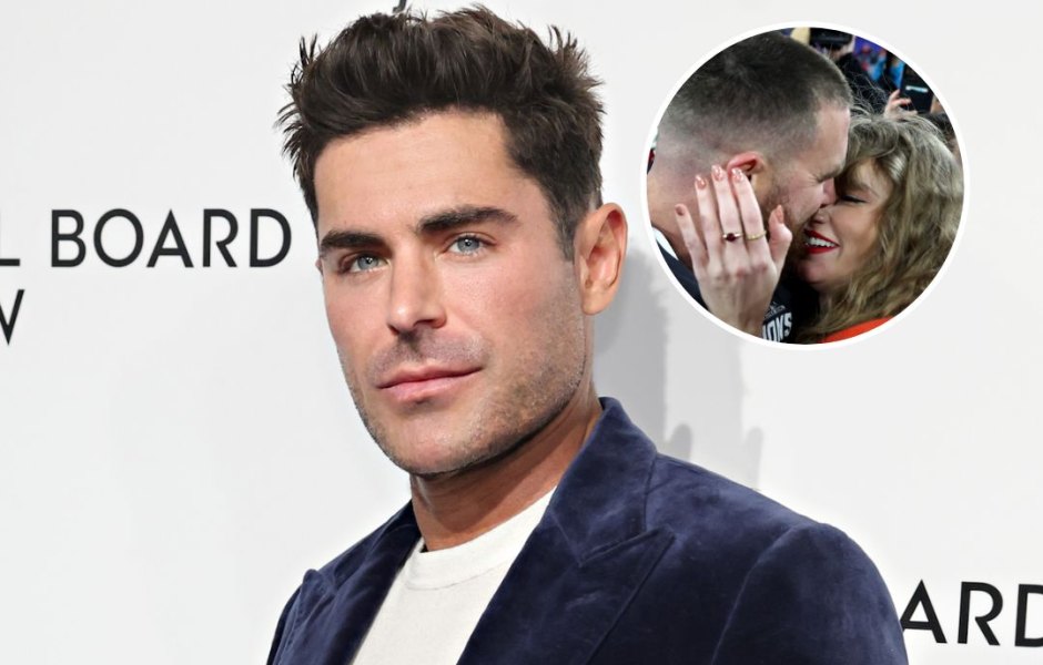 zac efron on taylor swift and travis kelce relationship