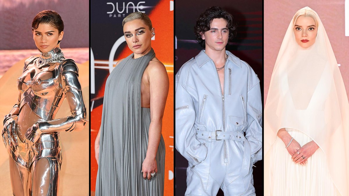 Dune II Cast Premiere Looks Photos of Zendaya Florence More 292
