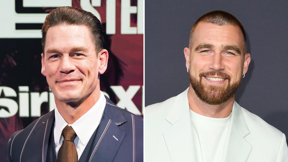 John Cena Gives Travis Kelce Tips on Hollywood Acting 305