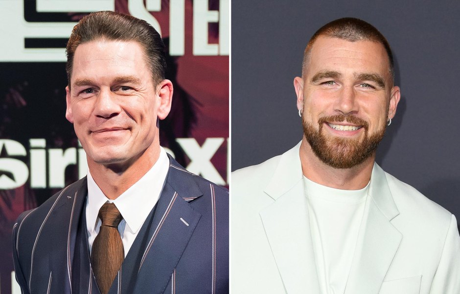 John Cena Gives Travis Kelce Tips on Hollywood Acting 305