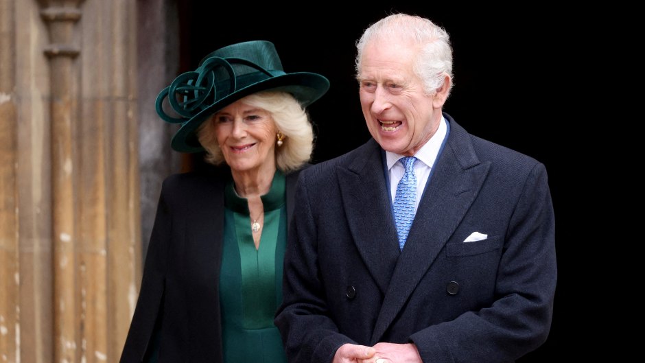 King Charles Steps Out at Windsor for Easter Service Amid Cancer