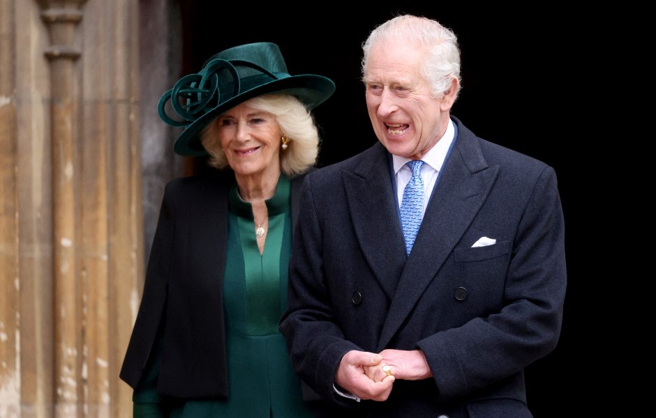 King Charles Steps Out at Windsor for Easter Service Amid Cancer