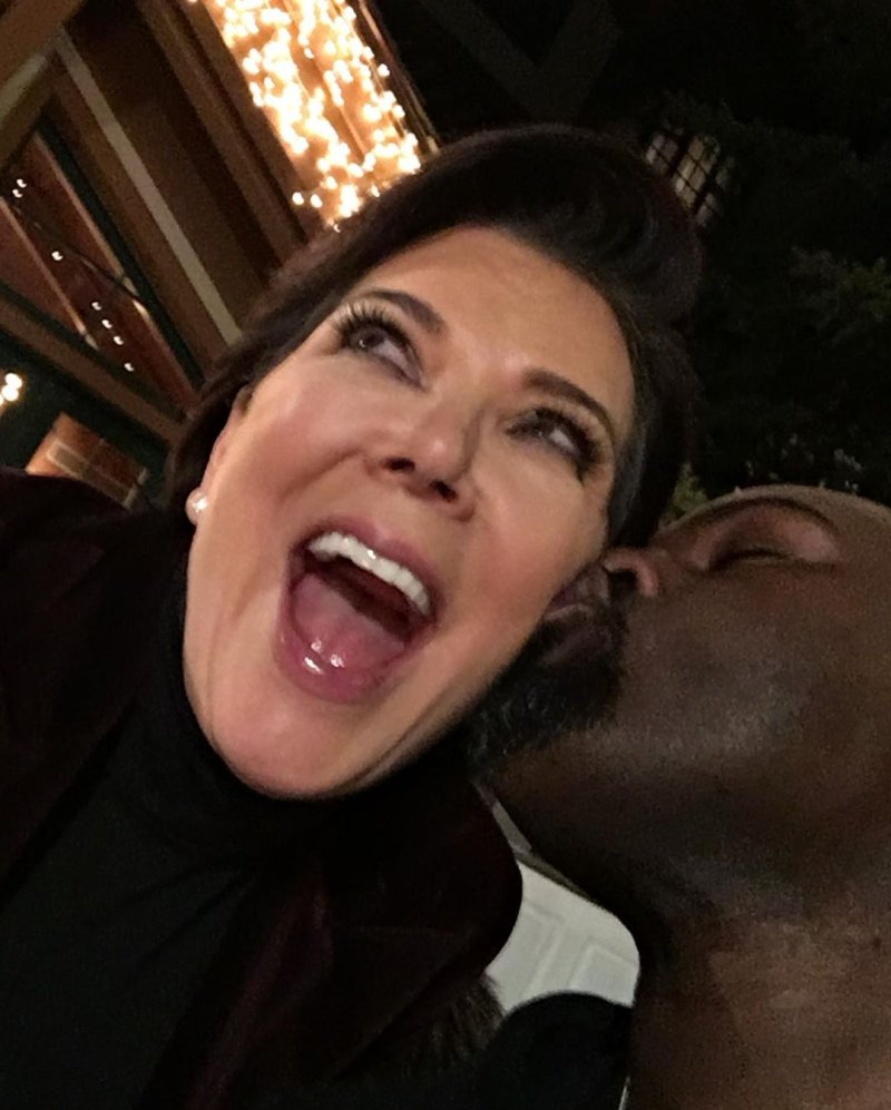 Kris Jenner and Corey Gamble’s PDA Photos: Kissing Pictures