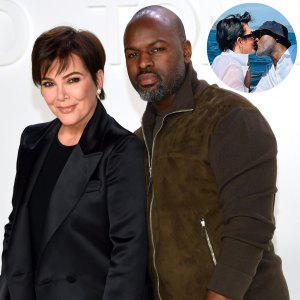 Kris Jenner and Corey Gamble’s PDA Photos: Kissing Pictures