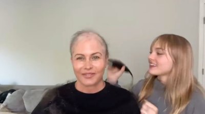 Nicole Eggert Shaves Her Head in Video Amid Breast Cancer Battle