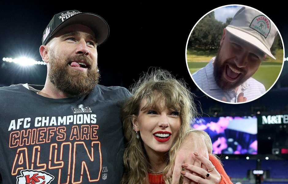 Taylor Swift Fans Go Wild Over Travis Kelce s 1989 Easter Egg on Hat While Golfing 758
