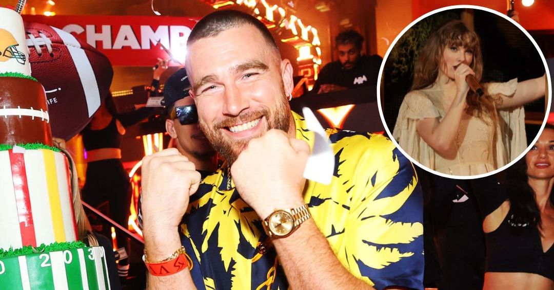 Travis Kelce Seen in L.A. After Oscars Party With Taylor Swift - Vimarsana News