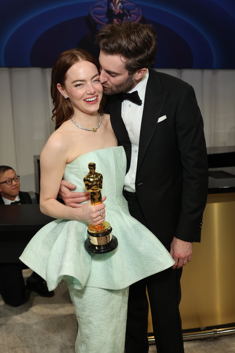 Emma Stone and Husband Dave McCary Pose for Rare Photos