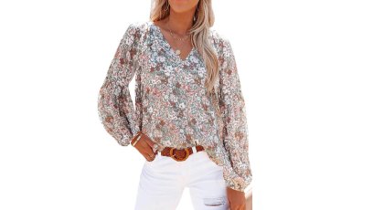 Floral Print Blouse