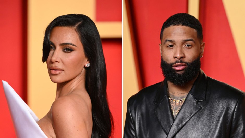 Kim Kardashian and Odell Beckham Jr. Attend 2024 Oscars Parties Together Amid Romance