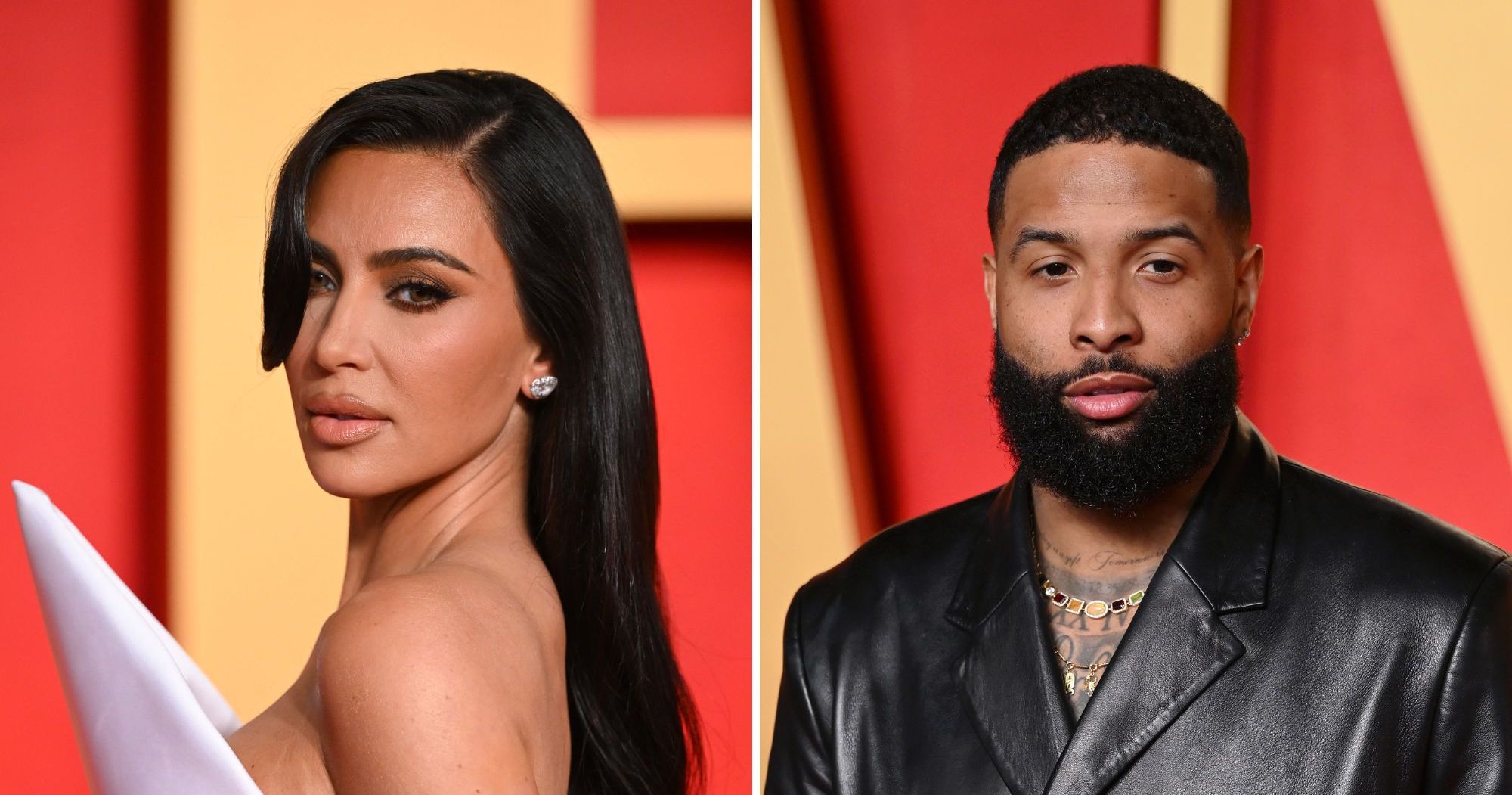 Kim Kardashian, Odell Beckham Jr. Attend Oscars Parties Together - Vimarsana News