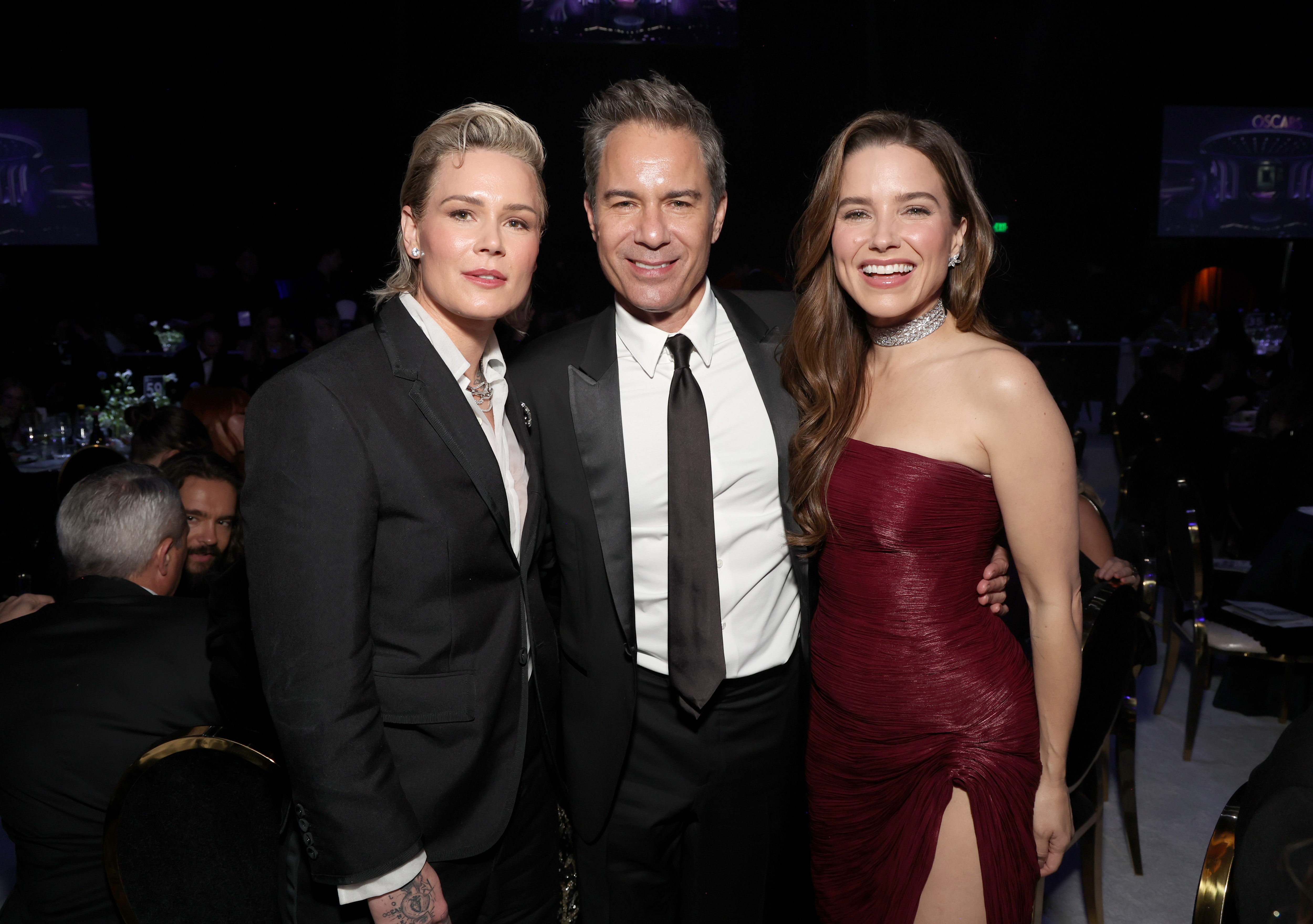 Sophia Bush and Ashlyn Harris Debut Relationship at Elton John Oscars Party