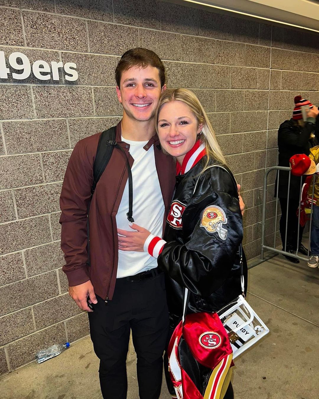 stars who got married in 2024 brock purdy jenna bradnt