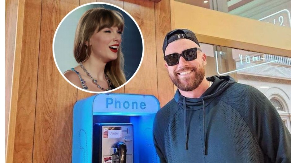 travis kelce seen in his hometown without taylor swift