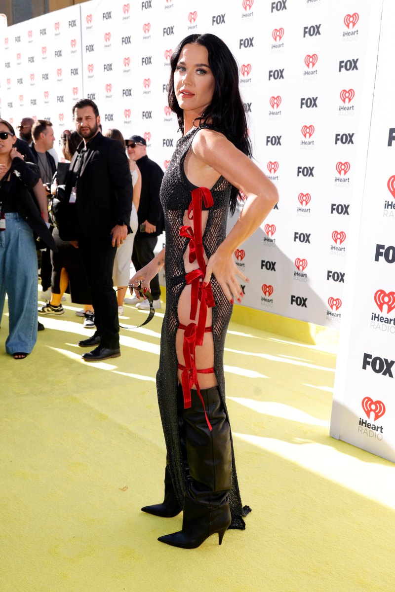 Katy Perry Rocks Sheer Dress at 2024 iHeartRadio Awards