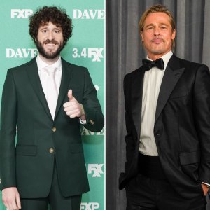 Lil Dicky Tells Jason, Travis Kelce He Met Brad Pitt ‘Naked'
