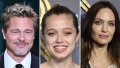 brad pitt, shiloh jolie-pitt, angelina jolie