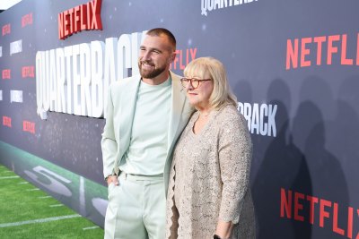 Donna Kelce Doesn’t Know Which ’TTPD’ Songs Taylor Swift Wrote About Travis: ‘I’ll Have to Ask’